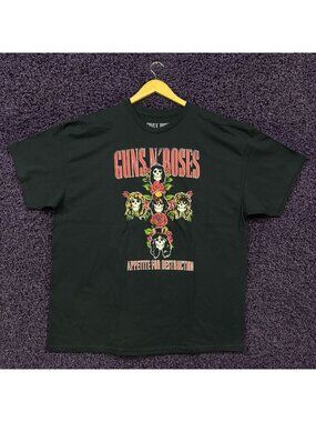 Guns N’ Roses Appetite for Destruction Cross T-Shirt Size XXL
